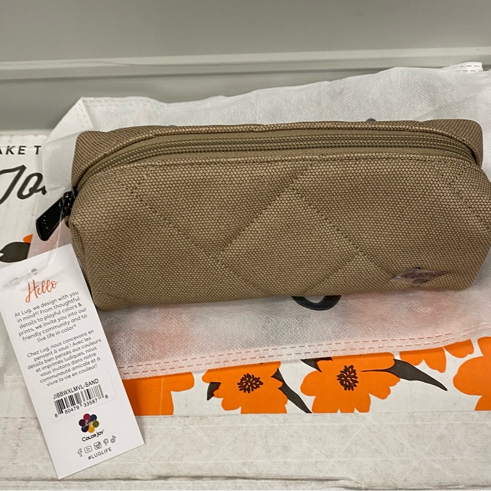 NWT Lug Jib Pouch - Matte Luxe - Sand Taupe